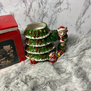 Bear Christmas Tree  Holiday Pitcher